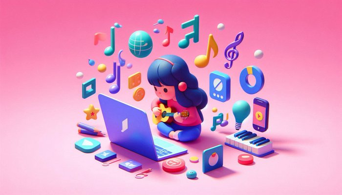 یادگیری موسیقی آنلاین