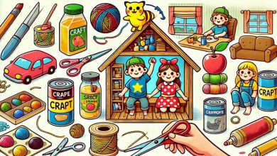 کاردستی با وسایل ساده