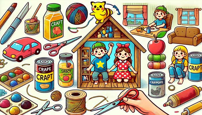 کاردستی با وسایل ساده