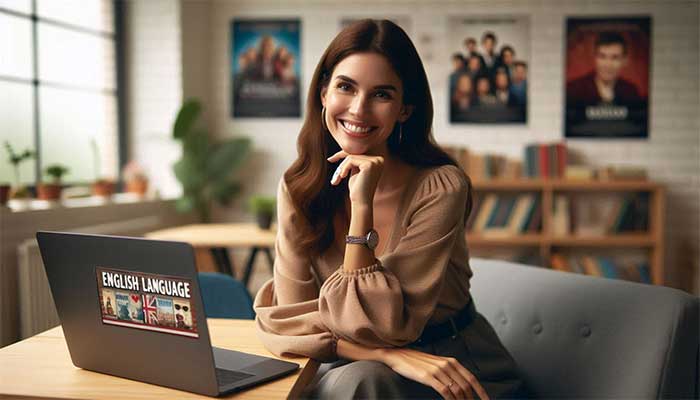 یادگیری زبان با فیلم