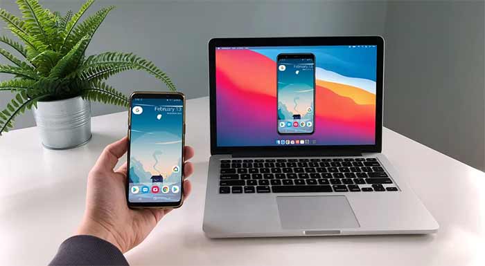 اتصال نمایشگر و گوشی