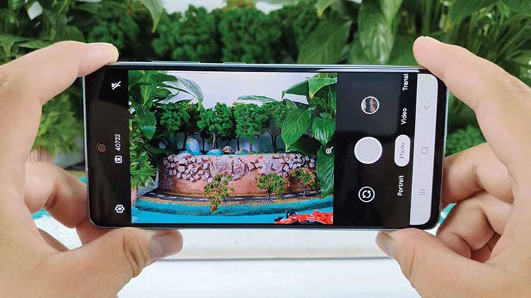 تنظیمات دوربین گوشی سامسونگ a20s و ترفندهای کاربردی