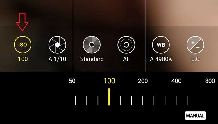 تنظیمات دوربین سامسونگ a20s