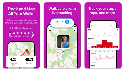 MapMyWalk (Under Armour) مپ مای واک